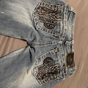 Size 26 miss me skinny jeans